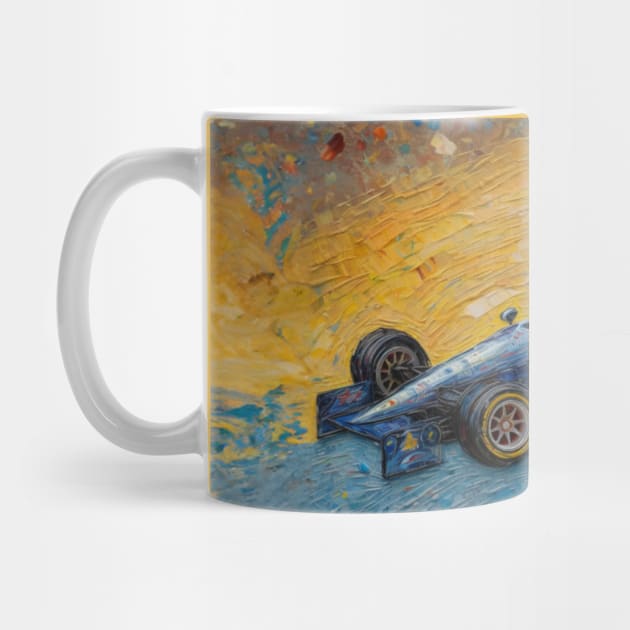 Racing Renaissance formula one painting by nancysroom